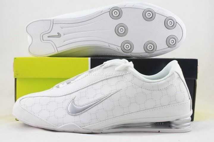 Nike Shox Nz Blanc Argent